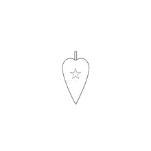 Load image into Gallery viewer, SMALL LONG HEART - Amabis