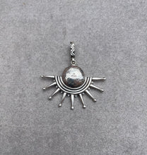 Load image into Gallery viewer, Silver sunburst
