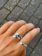 Load image into Gallery viewer, Moonstone wave ring
