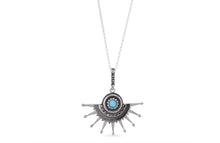 Load image into Gallery viewer, Silver sunburst
