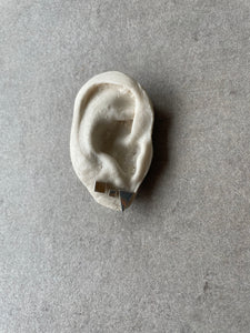 Triangular stud earring