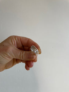 Ring Silver Coil 8.5cm