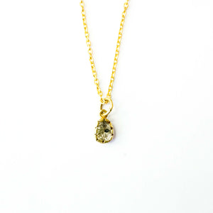 DIAMOND SLICE PENDANT