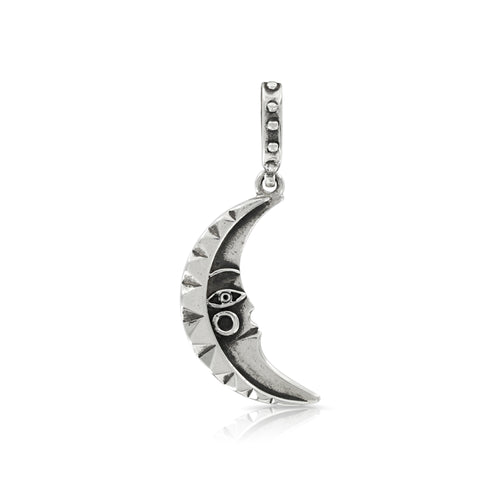 MOON FACE PENDANT - Amabis