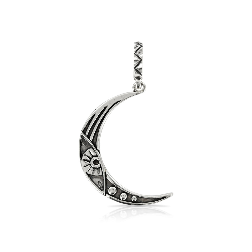 LARGE MOON PENDANT - Amabis