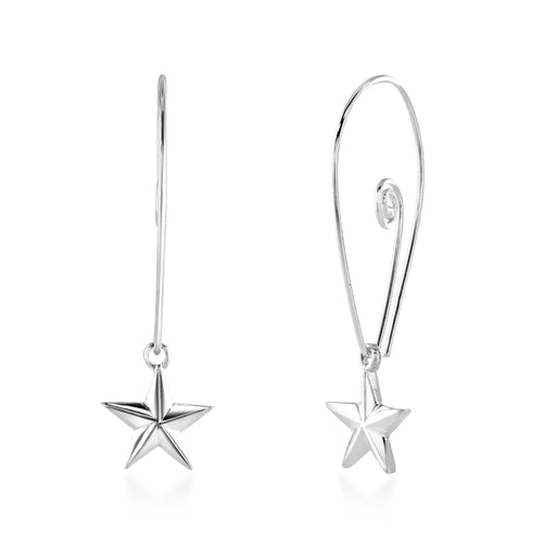 STAR DROP EARRINGS - Amabis