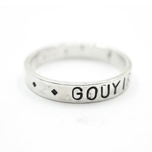 LIFE STORY SKINNY RING
