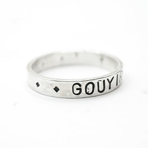 LIFE STORY SKINNY RING