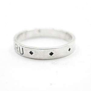 LIFE STORY SKINNY RING